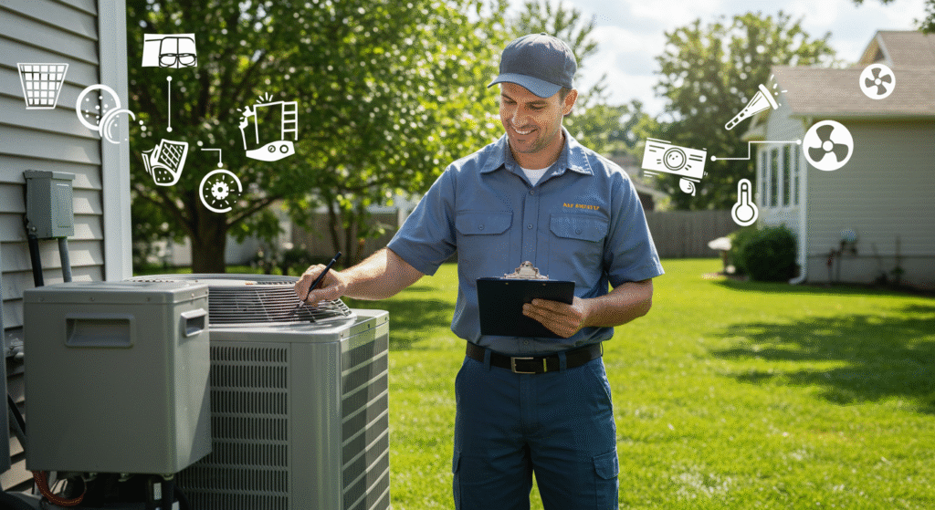 AC maintenance checklist