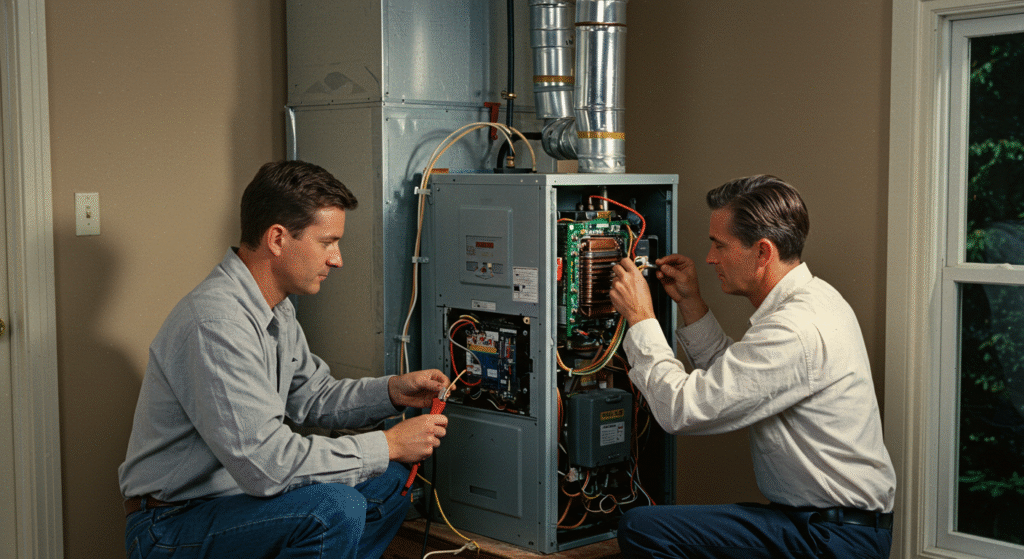 electric furnace installation