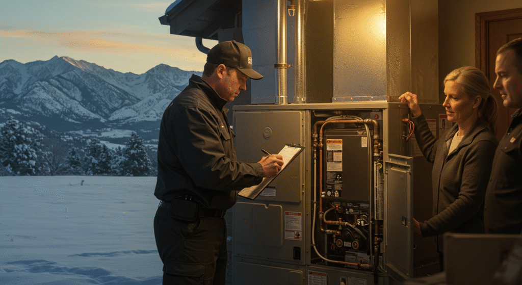 schedule heating check